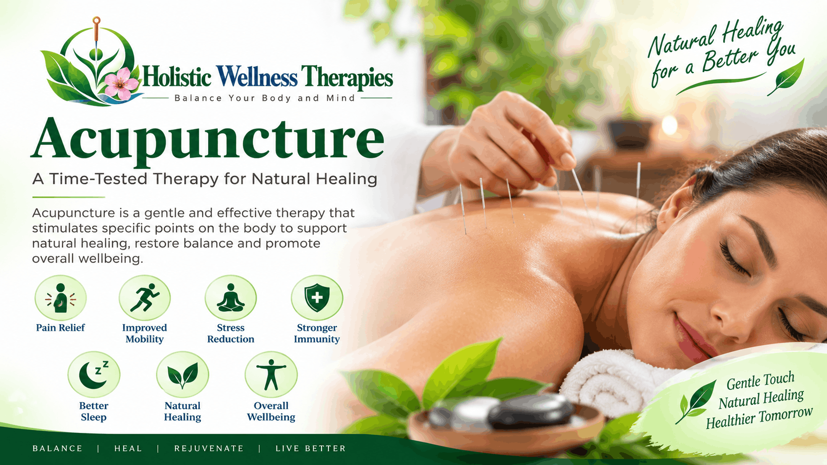 Acupuncture treatment at Holistic Wellness Therapies in Mumbai